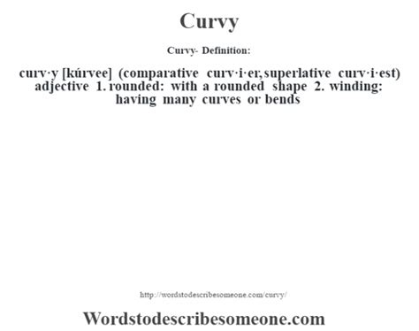 traduction curvy|curvy adjective definition.